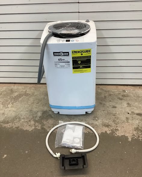 Costway Compact Portable Agitator Extra small ( 0.8-cu ft ) Top-Load Washer ( White )