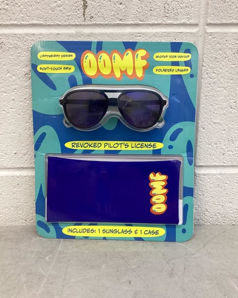 OOMF Revoked Pilot's License Men's Sunglasses