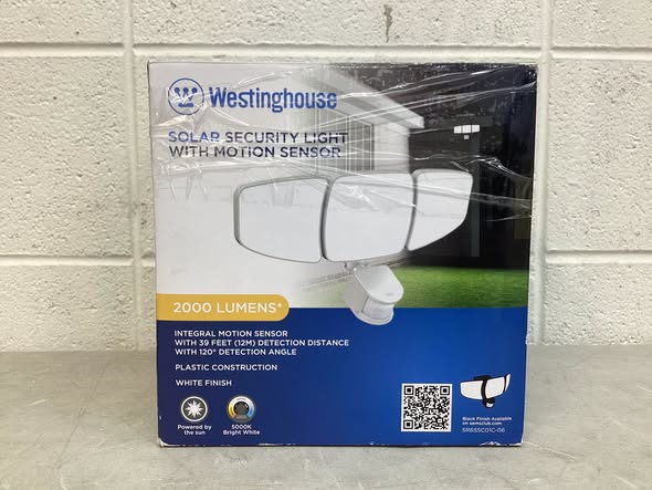 Westinghouse 2000 Lumen Solar Triple Head LED Security Light
