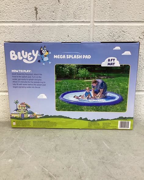 Bluey 8 Foot Splash Pad