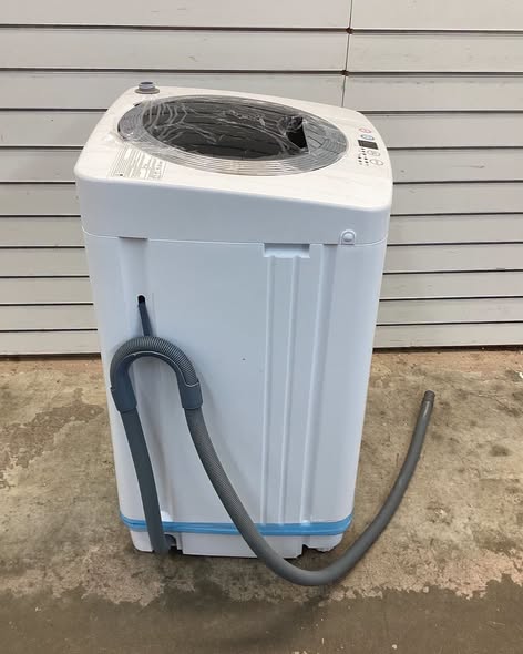 Costway Compact Portable Agitator Extra small ( 0.8-cu ft ) Top-Load Washer ( White )