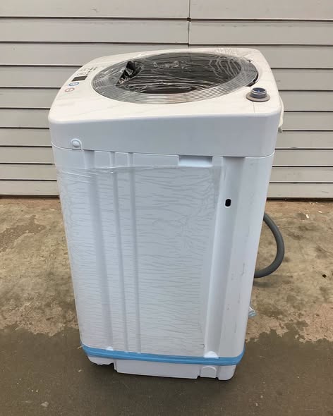 Costway Compact Portable Agitator Extra small ( 0.8-cu ft ) Top-Load Washer ( White )