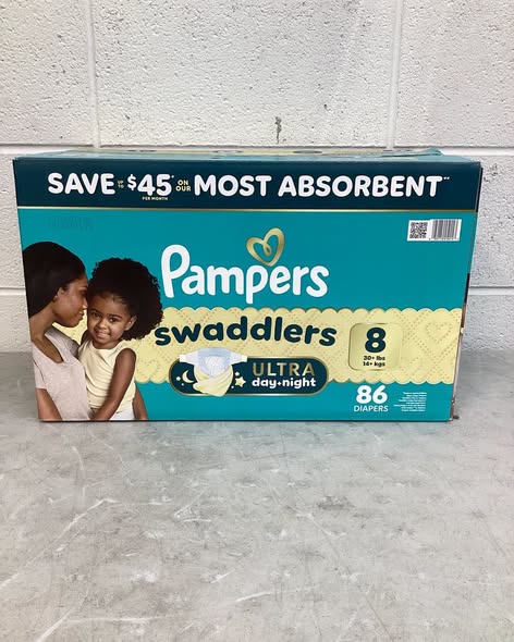 Pampers Swaddlers Ultra Diapers, Size 8 86 ct.
