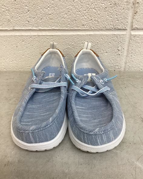 Eddie Bauer Boys Canvas Loafer size 13