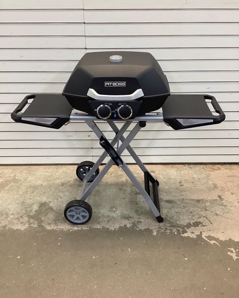Pit Boss 290-Sq. in Black Portable Liquid propane Grill