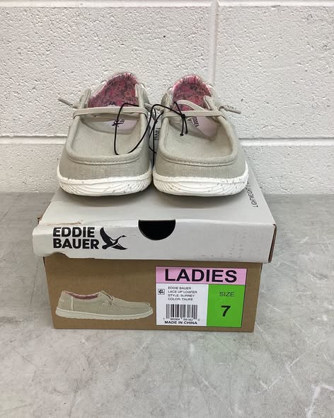 Eddie Bauer Women's Canvas Loafer Size 7