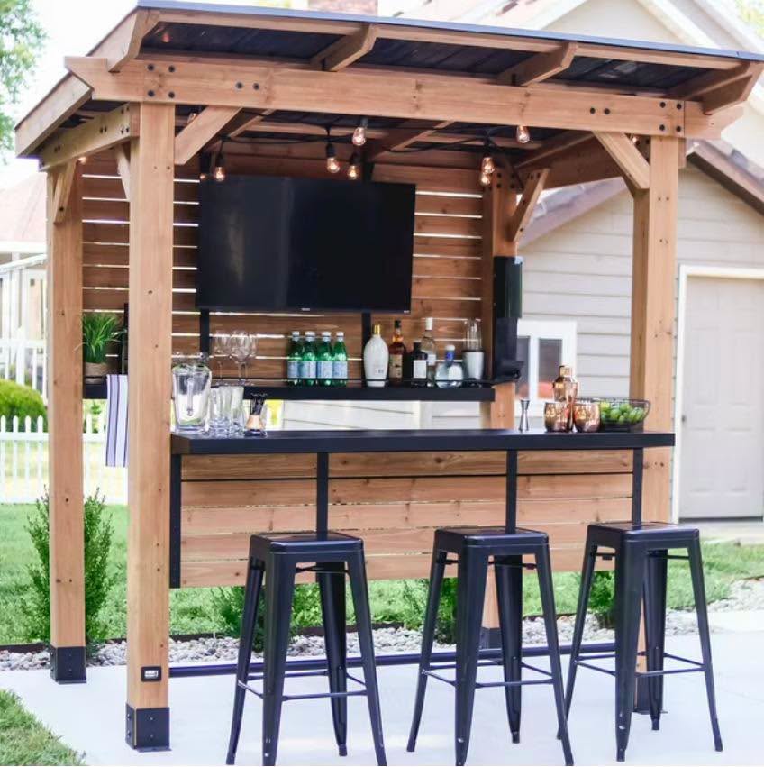 Backyard Discovery Cedar Springs Outdoor Bar