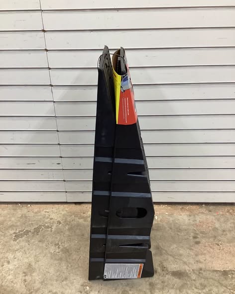 Hopkins RhinoGear RhinoRamps Vehicle Ramp Pair, 12,000lb, Black Resin, GVW Capacity, 11914MI, 2 Pieces.