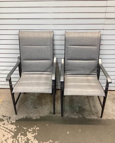 Hampton Bay Ashbury Stationary Chairs Set of 2