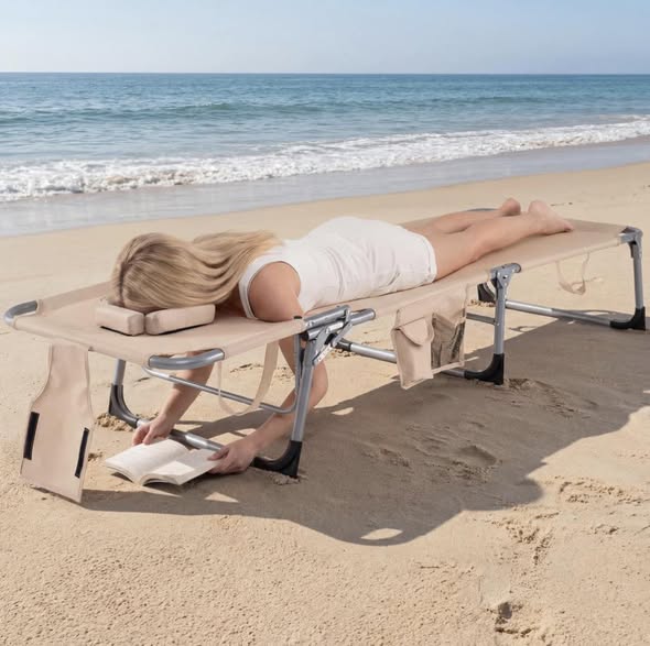 5-position Outdoor Folding Chaise Lounge Chair
