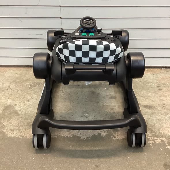 4-in-1 Foldable Activity Push Walker with Adjustable Height