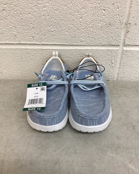 Eddie Bauer Boys Canvas Loafer size 12