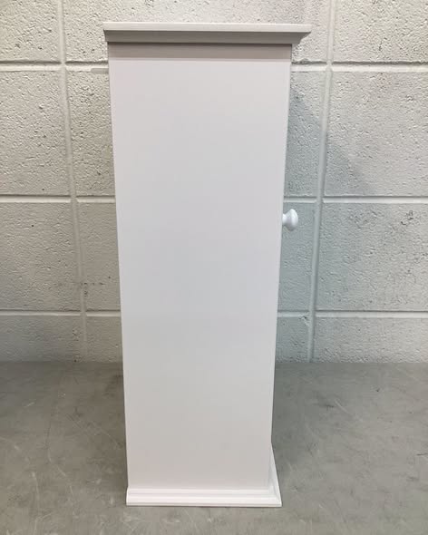 14 in. W x 7 in. D x 20 in. H Wall Mounted Bathroom Storage Wall Cabinet in White