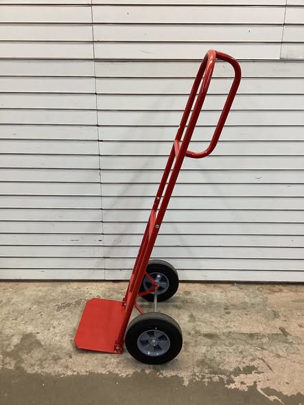 Gymax Heavy Duty Hand Truck Trolley 660lbs Capacity Dolly Cart w/ Foldable Nose Plate