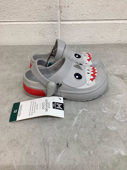 Member's Mark Toddler Boys Clog Shark Size 12