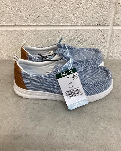 Eddie Bauer Boys Canvas Loafer size 12