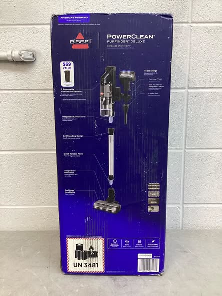 Bissell PowerClean FurFinder Deluxe with Extra Battery