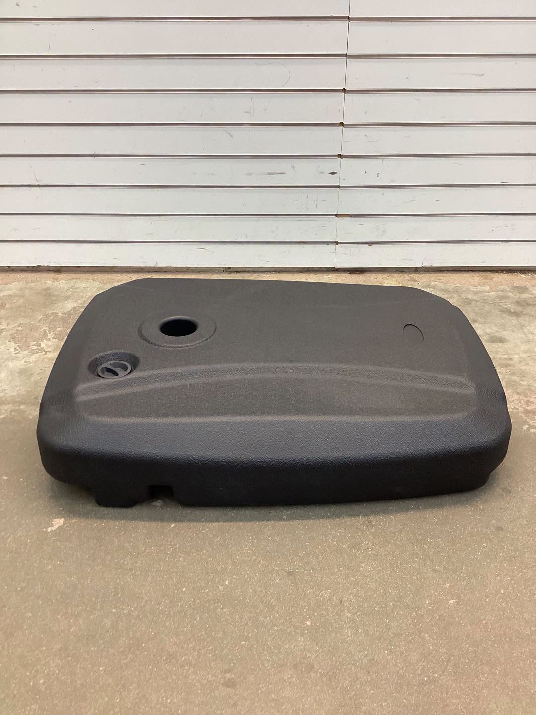 225 LBS Cantilever Patio Umbrella Base with Wheels and Crossed Base