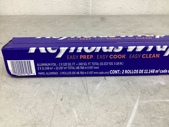 Reynolds Wrap Heavy Duty 18" Aluminum Foil, 120 sq. ft., 2 pk.