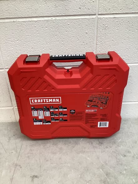 CRAFTSMAN 105 -Piece Metric and standard (SAE) Mechanics Tool Set with Hard Case