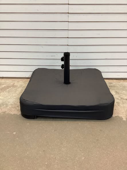 Fillable Umbrella Base with 2 Sandbags and Dust-proof Cover