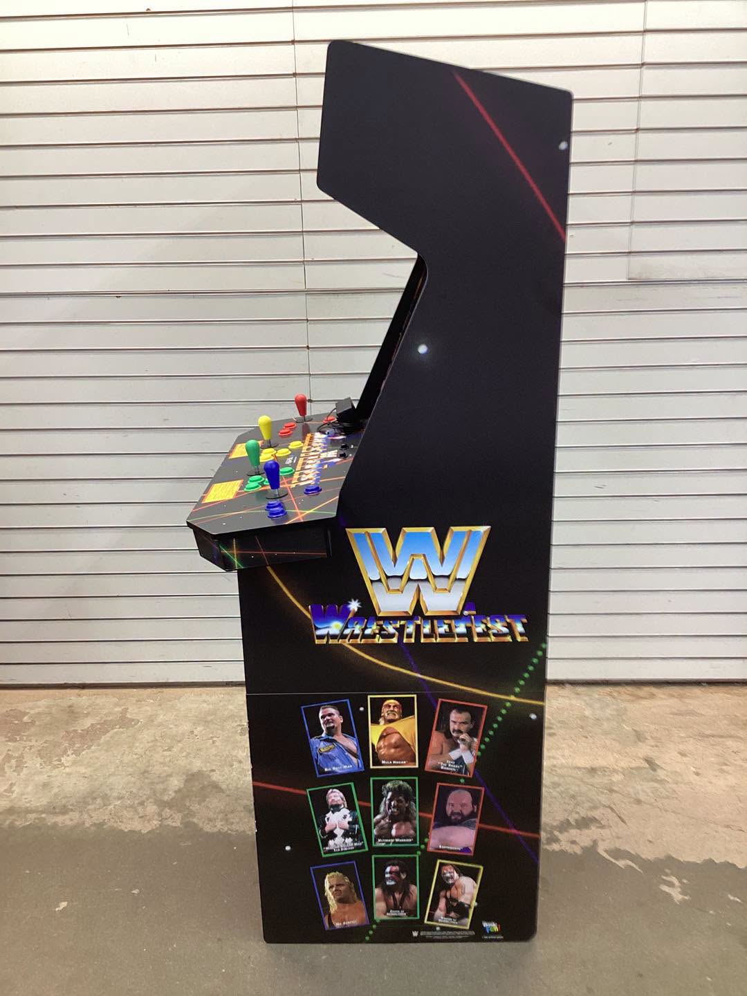 4 Player WWE Supreme Series Premium Arcade Cabinet, 5 Games Included
