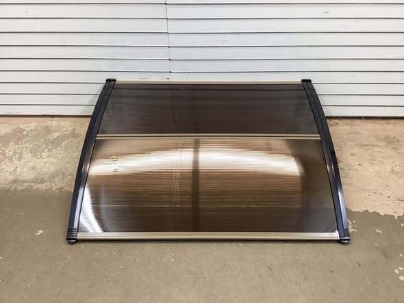 Outdoor Front Door Patio Overhang Awning for Sunlight Rain Snow Wind Protection
