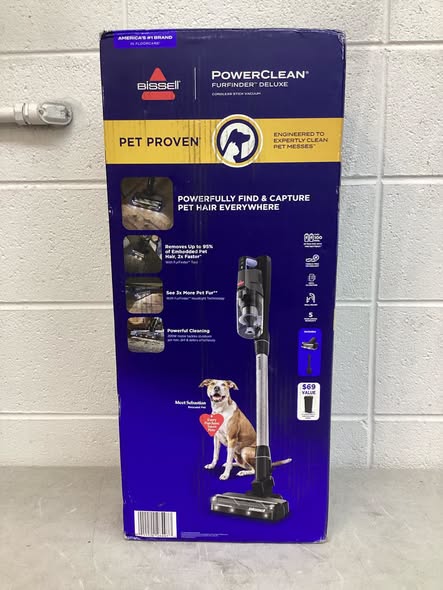 Bissell PowerClean FurFinder Deluxe with Extra Battery