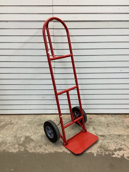 Gymax Heavy Duty Hand Truck Trolley 660lbs Capacity Dolly Cart w/ Foldable Nose Plate