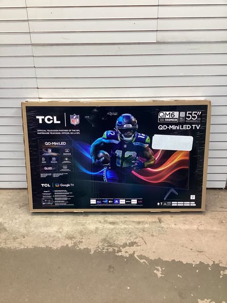 TCL 55" QM63K Series QD-Mini LED QLED 4K UHD Smart TV