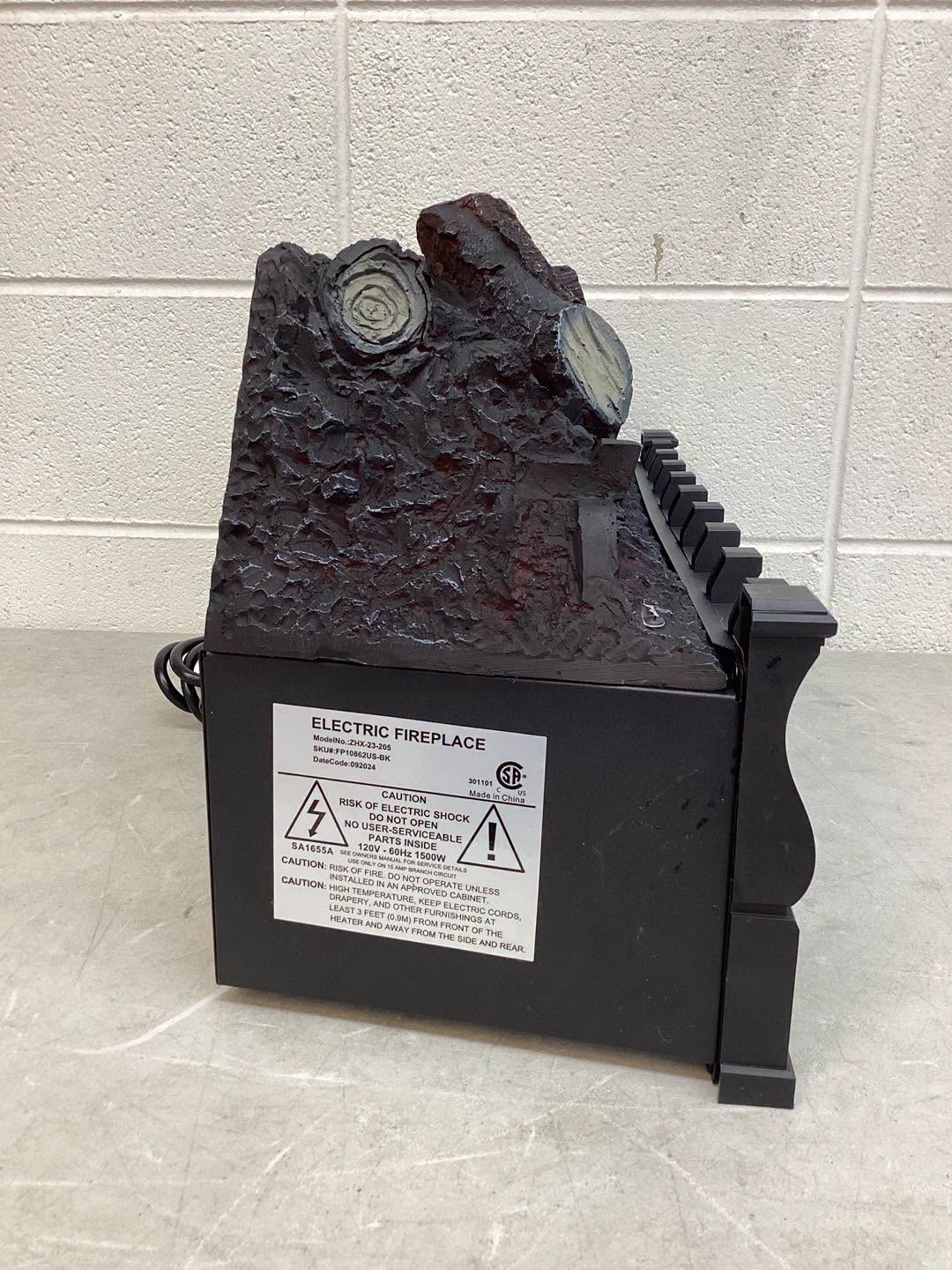 RELAX4LIFE 23” Fireplace Logs Heater