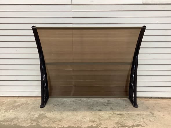 Outdoor Front Door Patio Overhang Awning for Sunlight Rain Snow Wind Protection