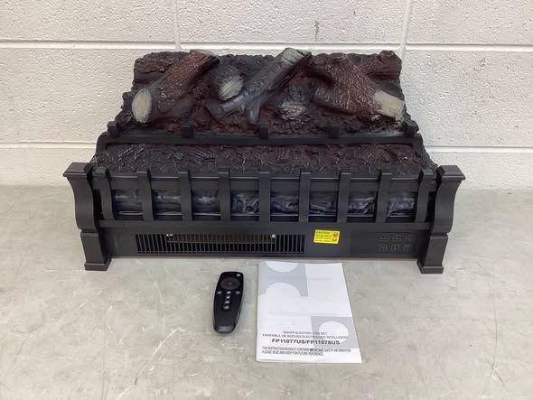 RELAX4LIFE 23” Fireplace Logs Heater