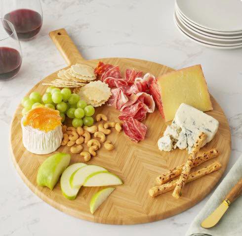 Member's Mark Herringbone Bamboo Charcuterie Board