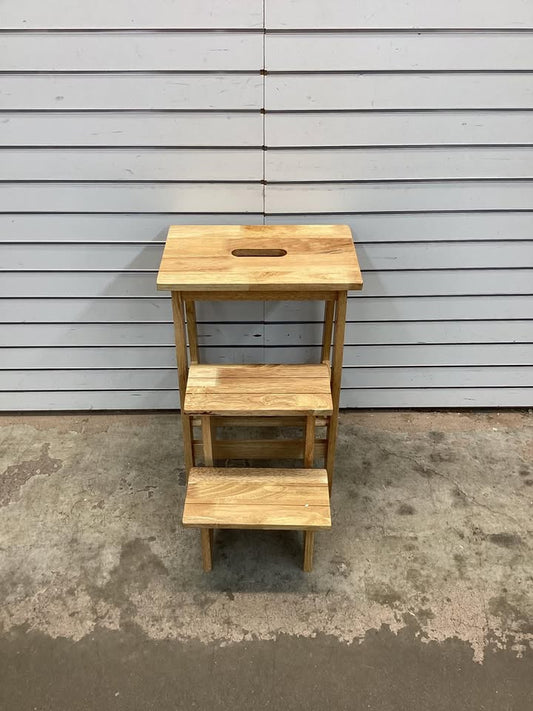 wooden Step ladder and Stool