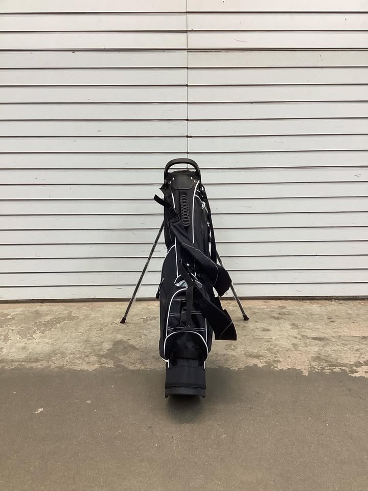 Golf Stand Cart Bag with 4 Way Divider Carry Organizer Pockets