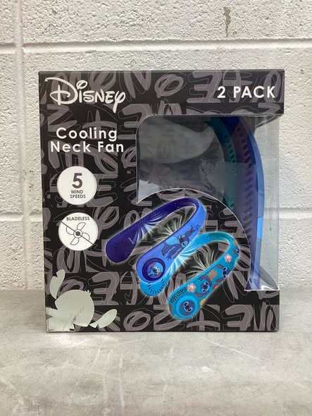 Disney Stitch Cooling Neck Fan, 2 pack