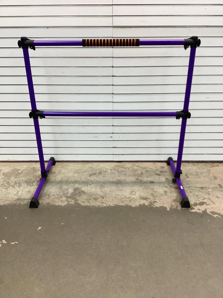 4 Feet Portable Ballet Barre with Adjustable Height