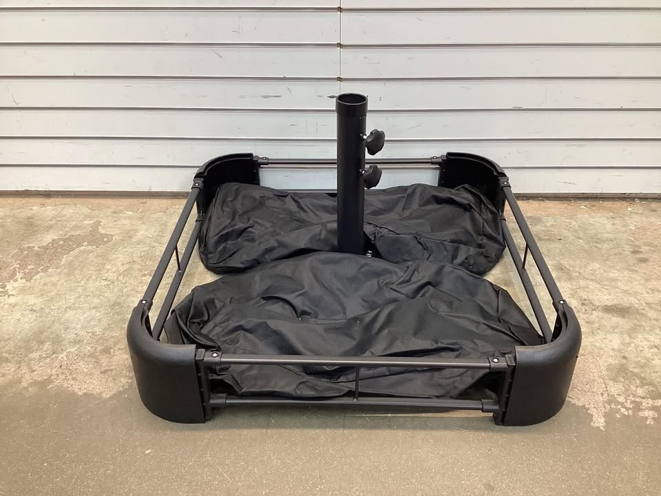 Fillable Umbrella Base with 2 Sandbags