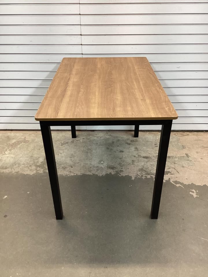 Costway4Pc Rustic Dining Table Set with 2 Chairs and Bench