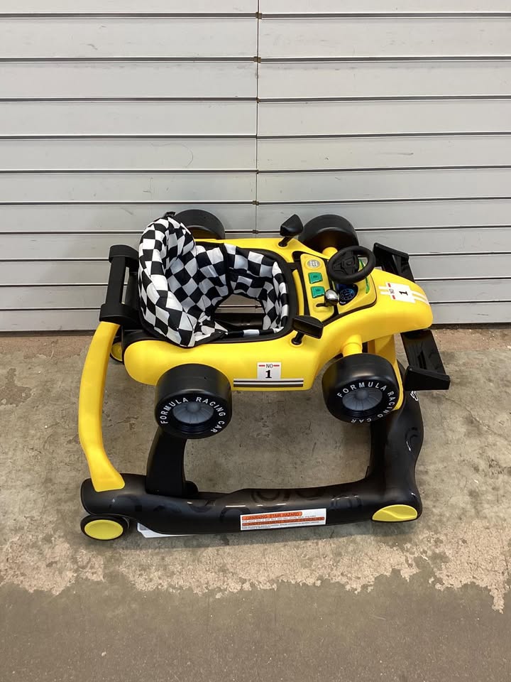 Baby Walker with racing car design