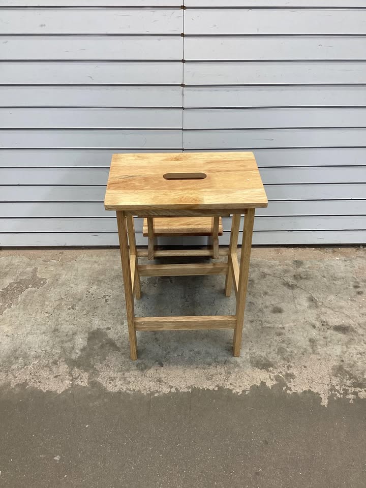 wooden Step ladder and Stool