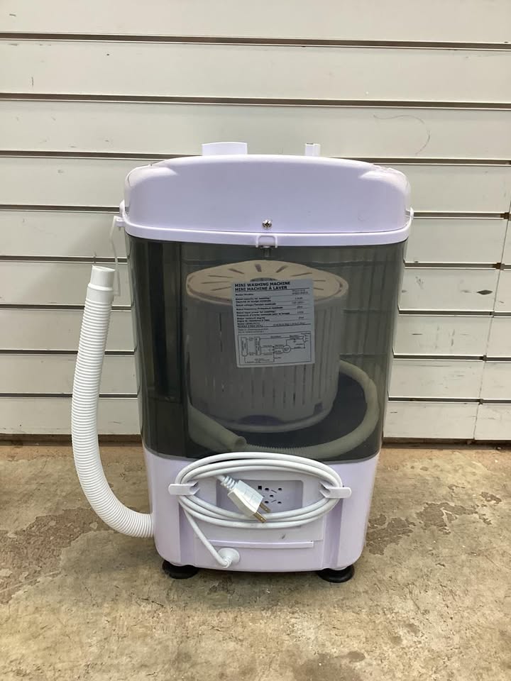 Portable Washing Machine 5.5 lbs, with Removable Spin Dry