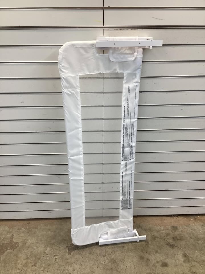 Costway Foldable Bed Rail Swing Down Baby Bed Guard Rail