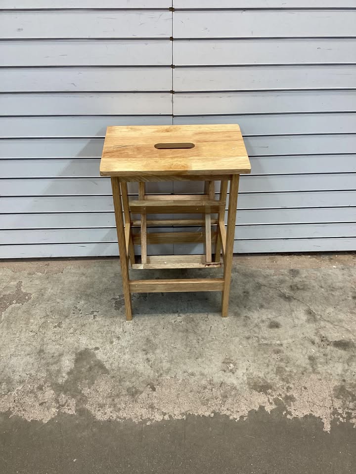 wooden Step ladder and Stool