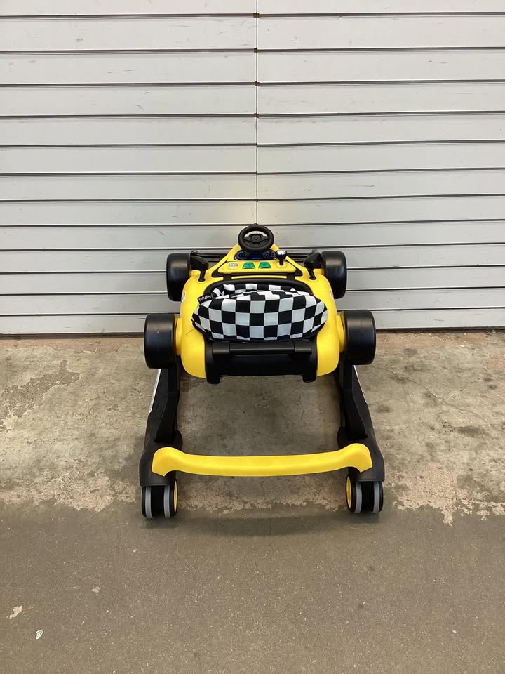 Baby Walker with racing car design