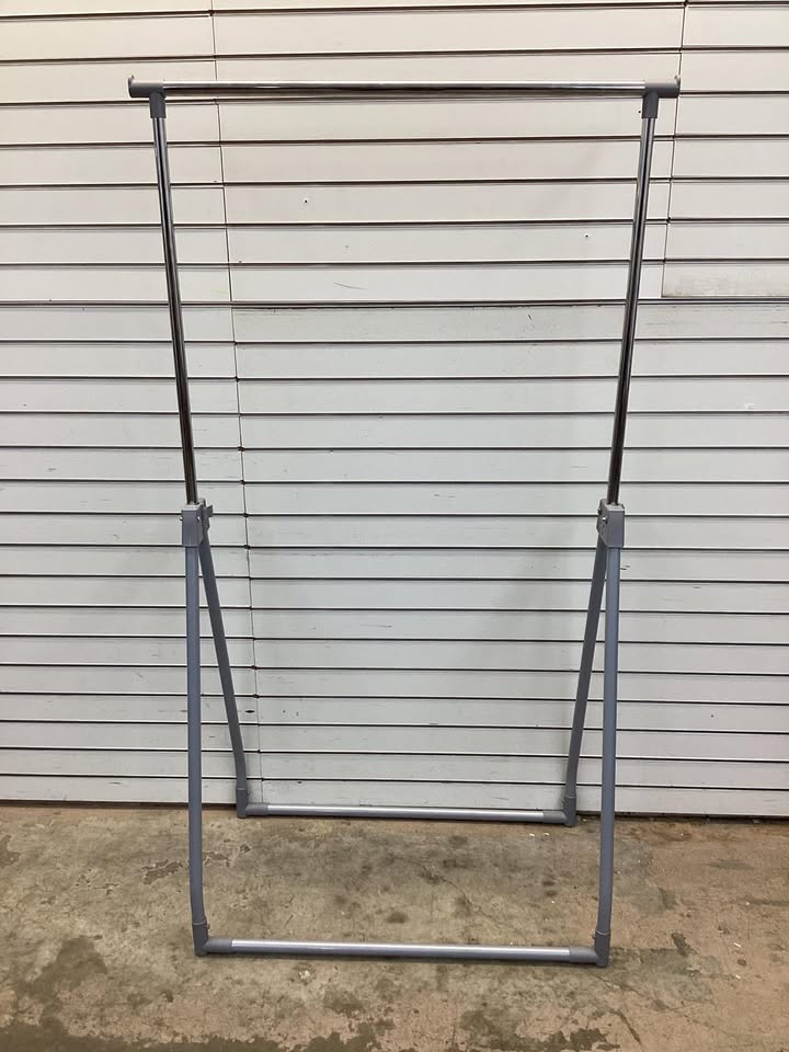 Gymax Extendable Foldable Clothing Garment Rack