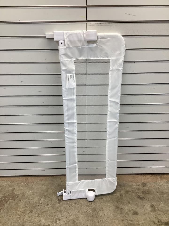Costway Foldable Bed Rail Swing Down Baby Bed Guard Rail