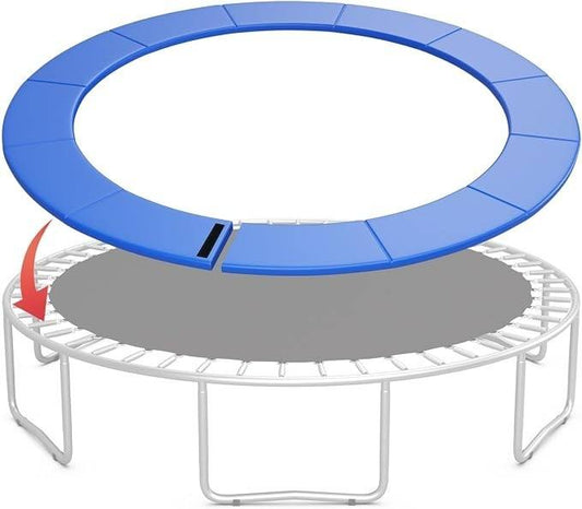 Giantex 14FT Trampoline Spring Cover No Holes for Trampoline Poles