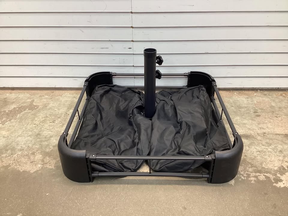 Fillable Umbrella Base with 2 Sandbags